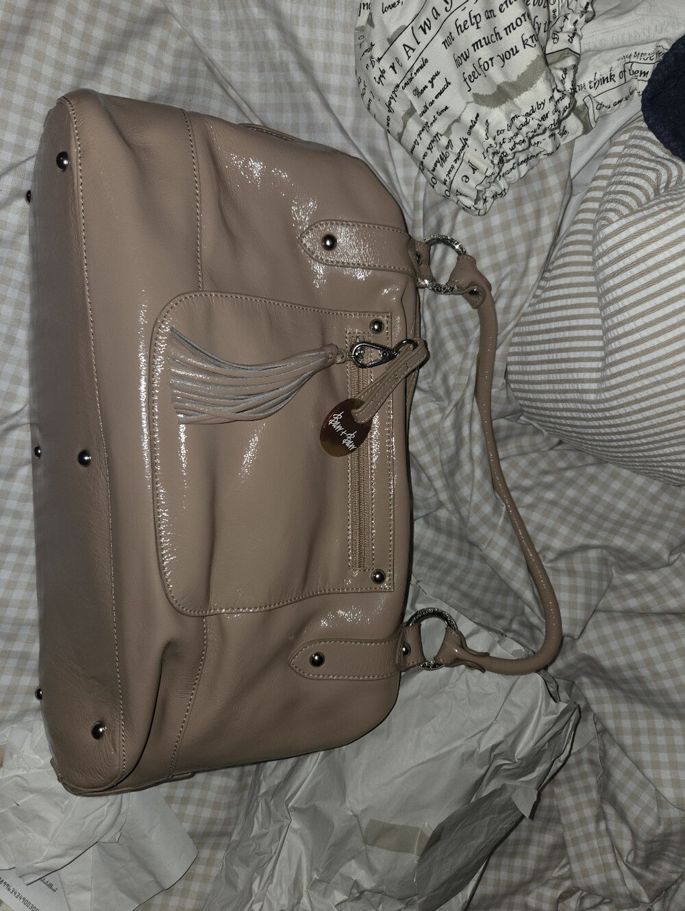 Barr & Barr Tan Leather Purse